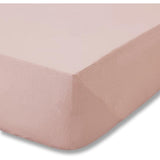 Catherine Lansfield Brushed Cotton Super King Fitted Sheet In Pink