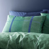 Catherine Lansfield Brushed Melrose Tweed Cotton Reversible Double Duvet Cover Set