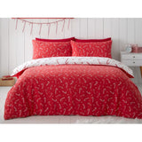 Catherine Lansfield Christmas Candy Cane Duvet Set