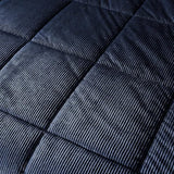 Catherine Lansfield Cosy Cord Coverless 6.5 Tog Comforter Duvet Navy Blue