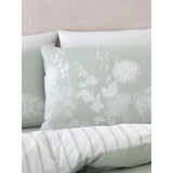 Catherine Lansfield Meadowsweet Floral Reversible Duvet Cover Set Green