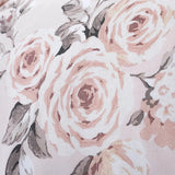 Catherine Lansfield Pink Canterbury Glitter Print Duvet Cover