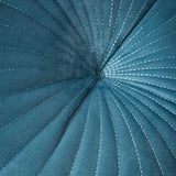 Catherine Lansfield Round Cushion Soft Touch In Teal