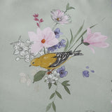 Catherine Lansfield Songbird Floral Reversible Sage Duvet Cover Set