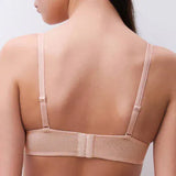 Chantelle Electra Plunge T-Shirt Bra In Nude Camaieu