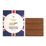 Charbonnel et Walker 007 British Fine Milk Chocolate Bar, 80g
