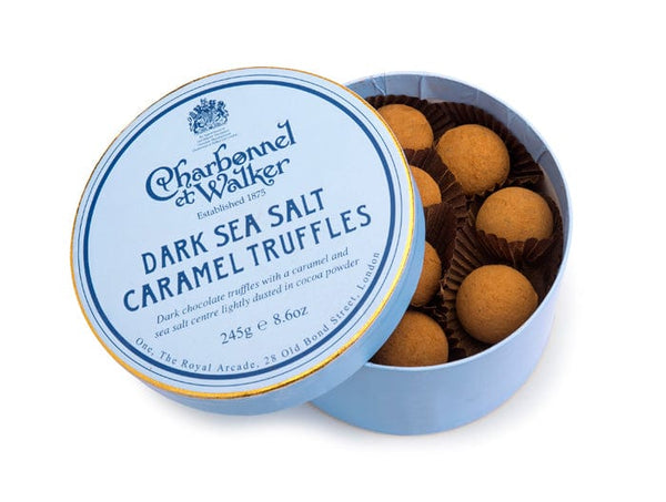 Charbonnel et Walker Dark Sea Salt Caramel Chocolate Truffles 240G