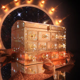 Charlotte Tilbury Charlotte's Beauty Treasure Chest 12 Door Beauty Advent Calendar (Worth £264)