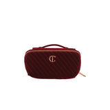 Charlotte Tilbury Velvet Organizer Makeup Bag Large
