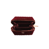 Charlotte Tilbury Velvet Organizer Makeup Bag Medium