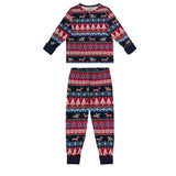 Chelsea Peers Children's Poly Crew PJ Set - Sausage Dog Fairisle
