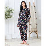 Chelsea Peers Christmas Cats Long Pyjama Set