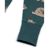 Chelsea Peers Kids Wilderness Bear Print Long Pyjama Set