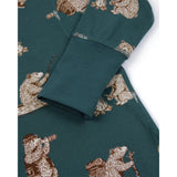 Chelsea Peers Kids Wilderness Bear Print Long Pyjama Set