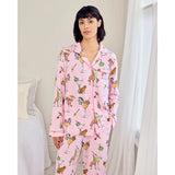 Chelsea Peers Martini Animals Print Long Pyjama Set