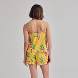 Chelsea Peers Parrot Wavy Stripe Print Cami Short Pyjama Set