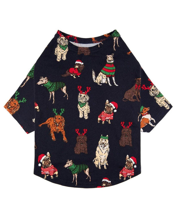 Chelsea Peers Pet 12 Dogs of Christmas Print Pyjama T-Shirt