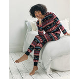 Chelsea Peers Sausage Dog Fair Isle Print Pyjamas Set