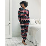 Chelsea Peers Sausage Dog Fair Isle Print Pyjamas Set