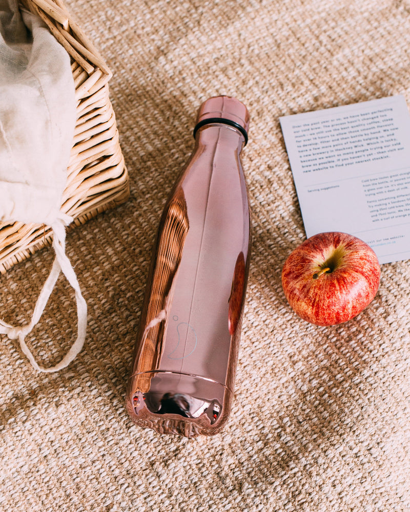 Chilly's Chrome Flask Rose Gold 500ml