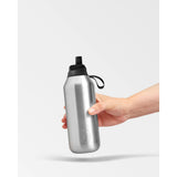 Chilly's Series 2 90% Recycled Flip Bottle in Stainless Steel