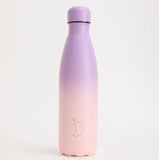 Chilly's Water Bottle In Peach Purple
