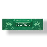 Choc on Choc Caramel Filled Chocolate Jockey Hats