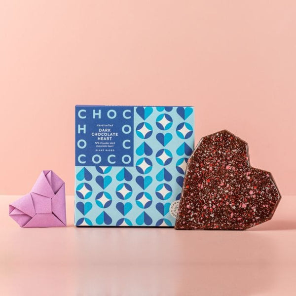 Chococo Dark Chocolate Heart Bar