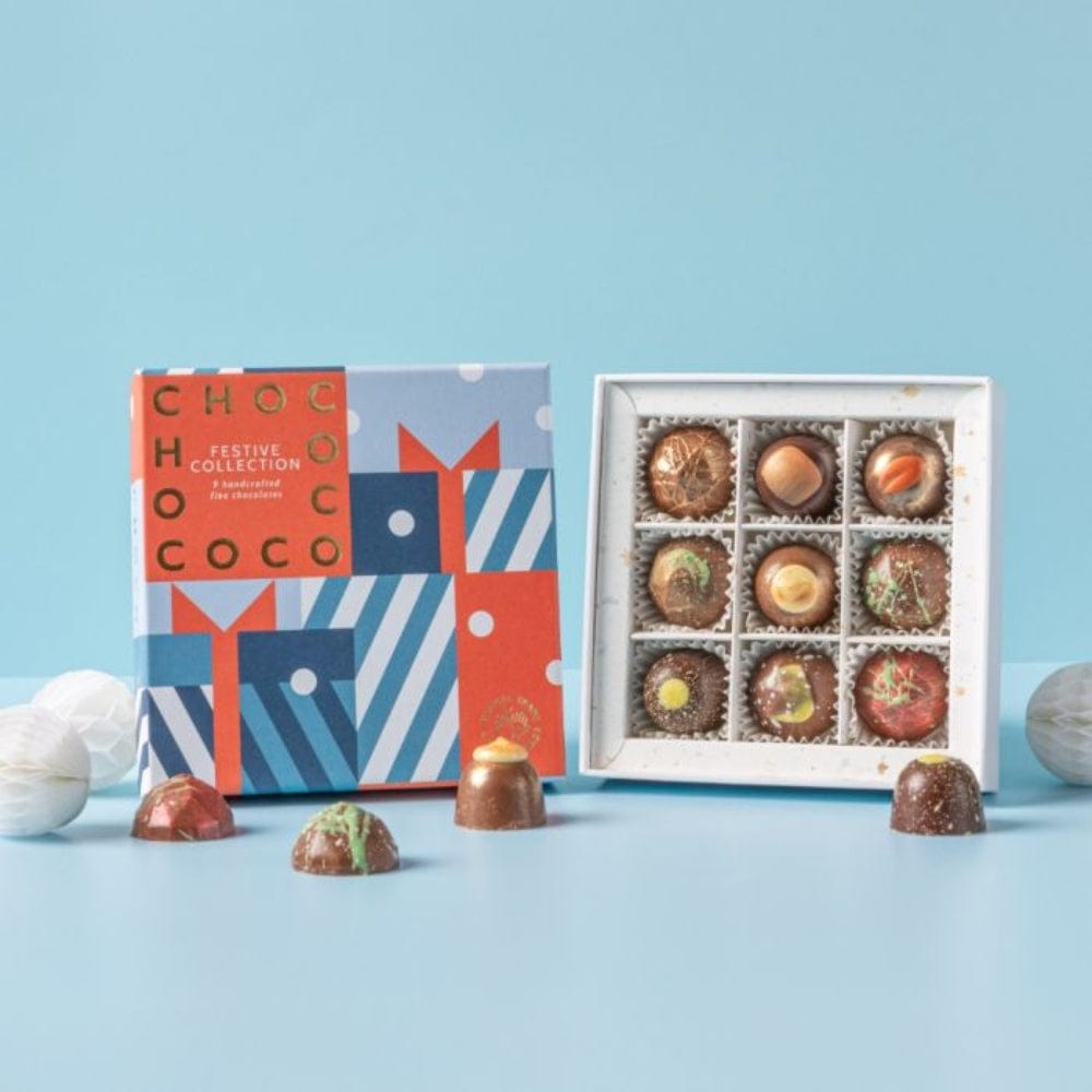 Chococo Box Chococo Festive Chocolate Selection Box - Small