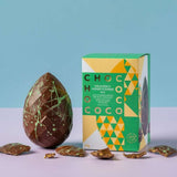 Chococo 'Heavenly Honeycombe' OAT M!lk Chocolate Easter Egg, 175g (vf)