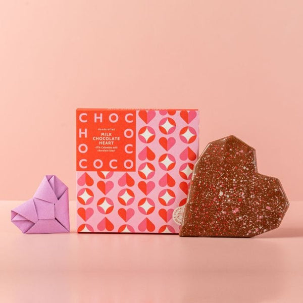 Chococo Milk Chocolate Heart Bar