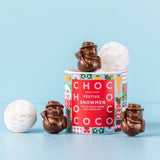 Chococo Milk Chocolate Snowman Shapes Tube