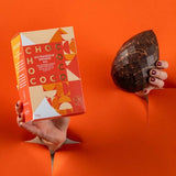 Chococo 'Outrageous Orange' DARK Chocolate Easter Egg - 175g (vf)