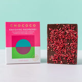 Chococo Ravishing Raspberry Studded 72% Ecuador Chocolate Bar(Vf)