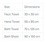 Christy Antalya Turkish Cotton Bath Towel In Lunar