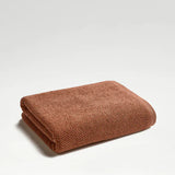 Christy Brixton Textured Bath Towel In Terracotta