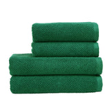Christy Brixton Textured Towels in Emerald