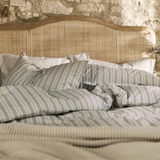 Christy Calder Stripe Duvet Set in Pink