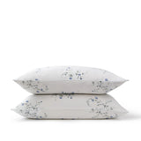 Christy Forget Me Knot Oxford Pillowcase Pair in Blue/White