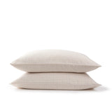 Christy Gingham Yarn Dye Standard Pillowcase Pair in Pink