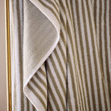 Christy Portobello Stripe Bath Towel In Birch