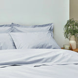 Christy Pure Organic Cotton Duvet Set in Blue Double
