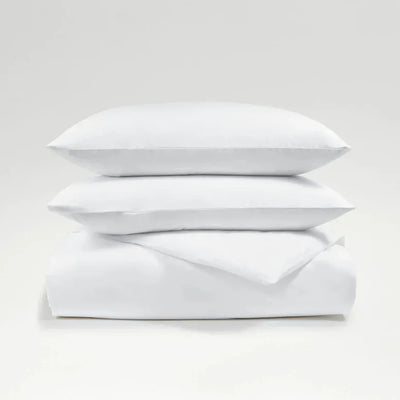 Christy Pure Organic Cotton Duvet Set King in White