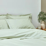 Christy Pure Organic Cotton Oxford Pillowcases in Sage