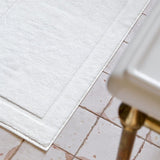 Christy Renaissance Bath Mat In White