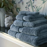 Christy Renaissance Egyptian Cotton Hand Towel In Denim