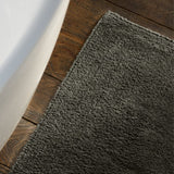 Christy Reversible Bath Rug In Graphite