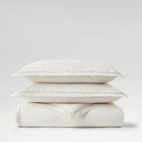 Christy Seersucker Stripe Double Duvet Set