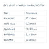 Christy Serene Face Towel In Cucumber