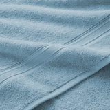 Christy Serene Face Towel In Faded Denim